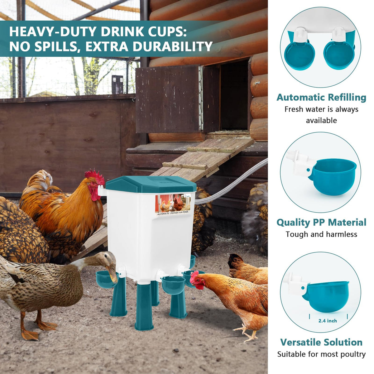 Automatic Chicken Waterer V471952