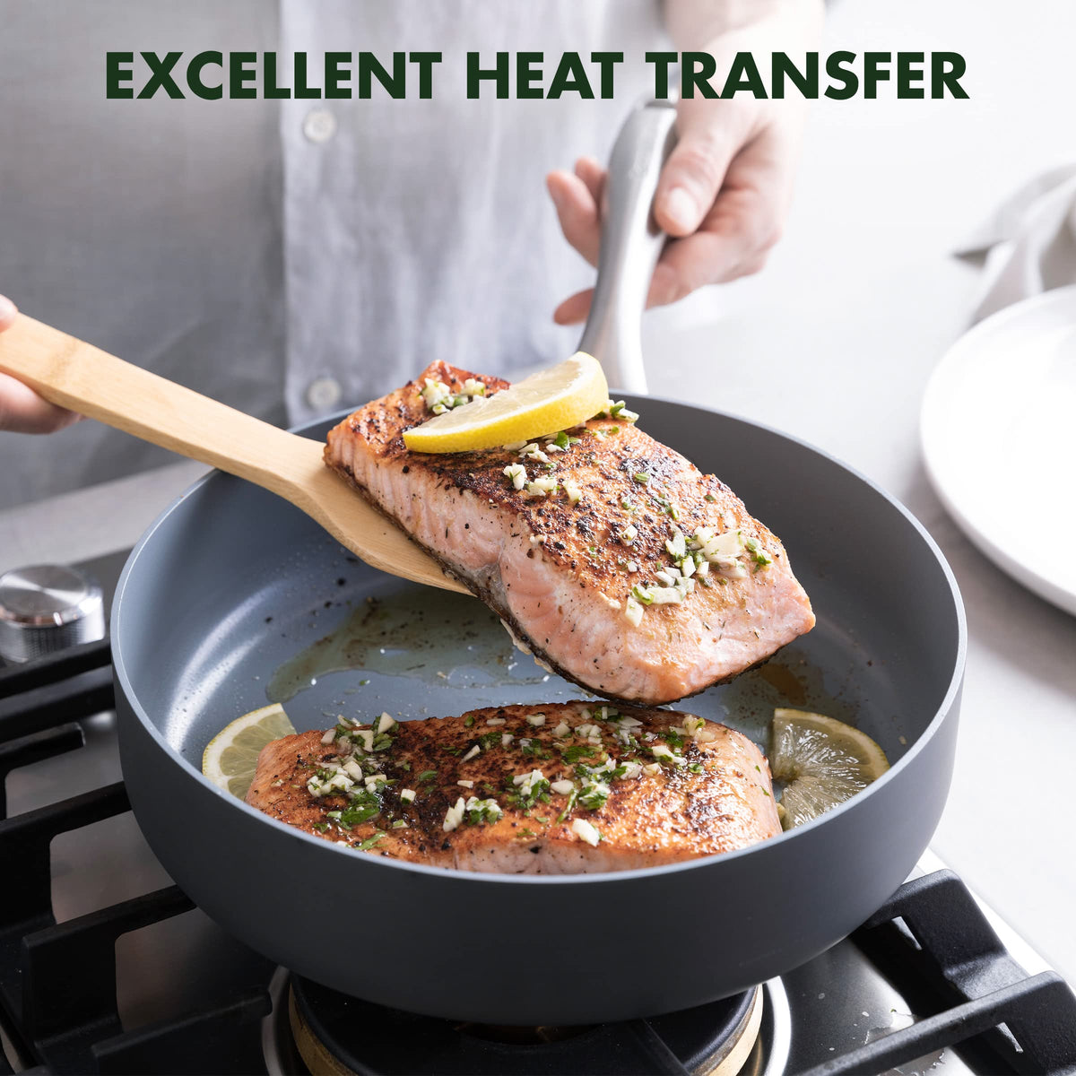 Hard Anodized Ceramic Nonstick 12 Piece Cookware Set Y802623