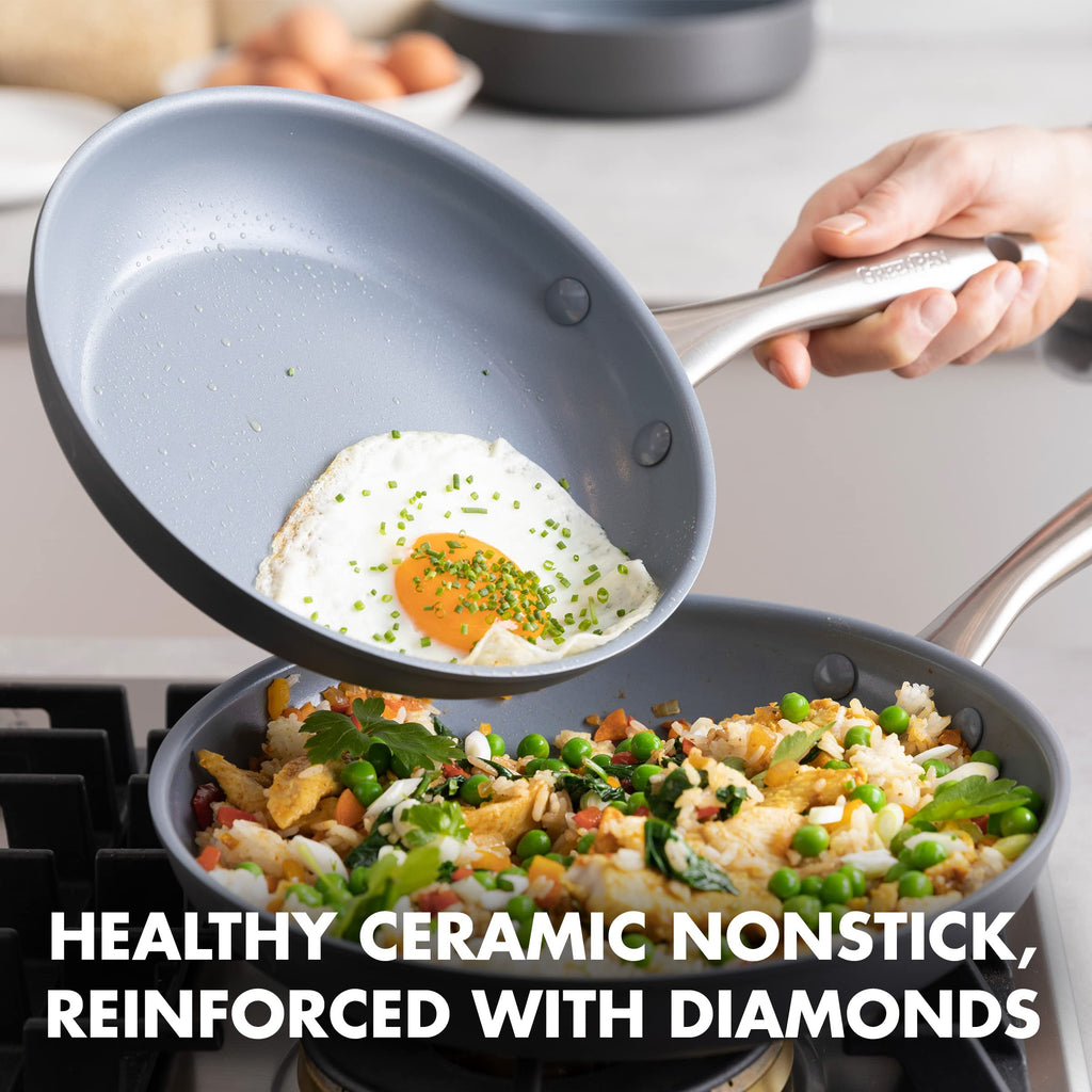 Hard Anodized Ceramic Nonstick 12 Piece Cookware Set Y802623