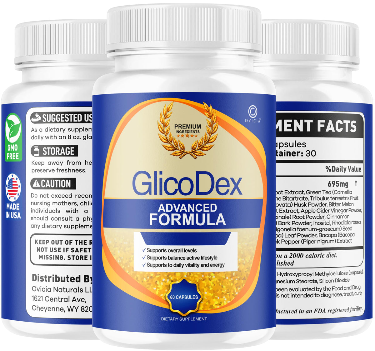 60 Capsules Wellness Support T85956