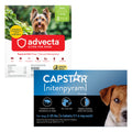 Flea and Tick Prevention for Small Dogs 4-10 lbs (2 Doses) + Flea Treatment for Dogs 2-25 lbs (6 Doses) S330