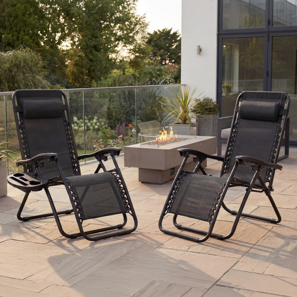 Zero Gravity Chair Recliner Black L99606