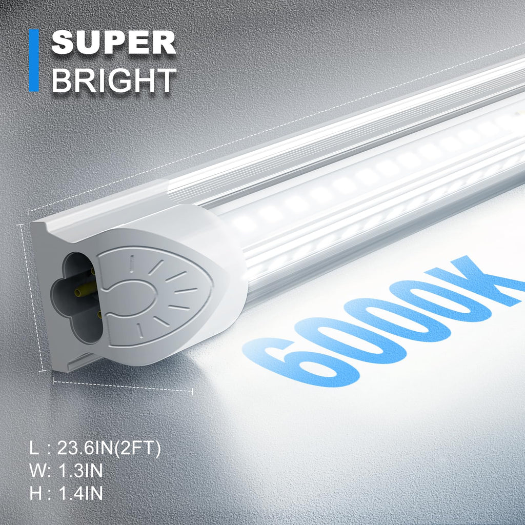 2FT 22W 3300LM 6000K Cool White Linkable LED Shop Lights S166724