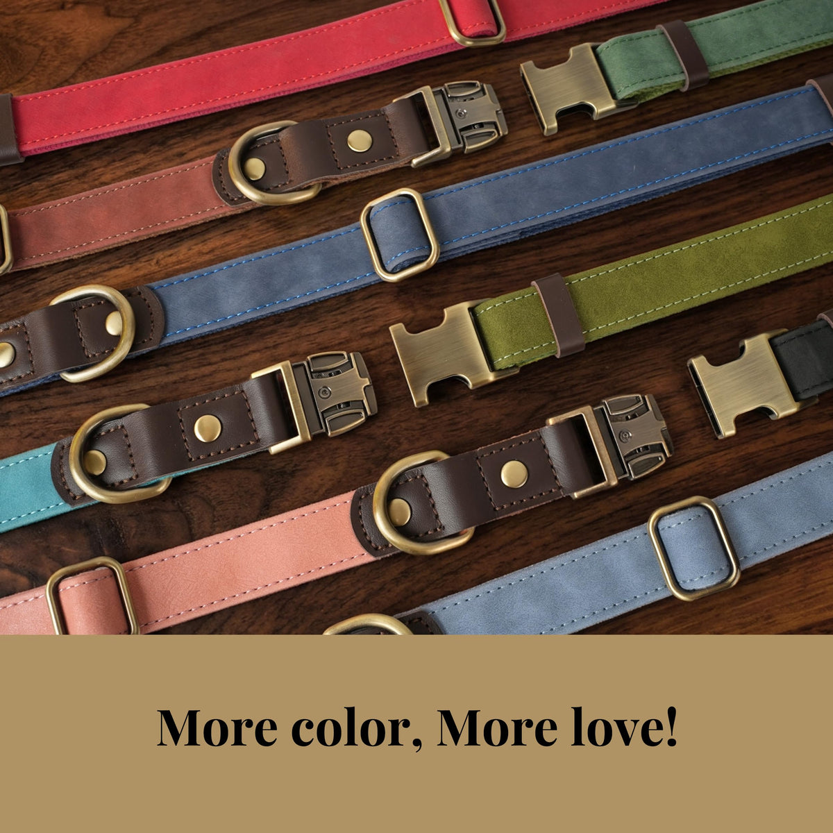 PU Leather Dog Collar H168