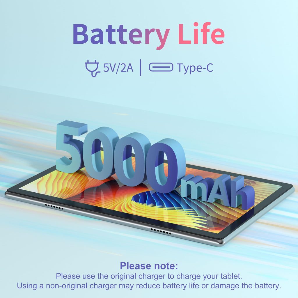 10.1 inch Android 15 Tablet 8GB RAM 64GB ROM S1664