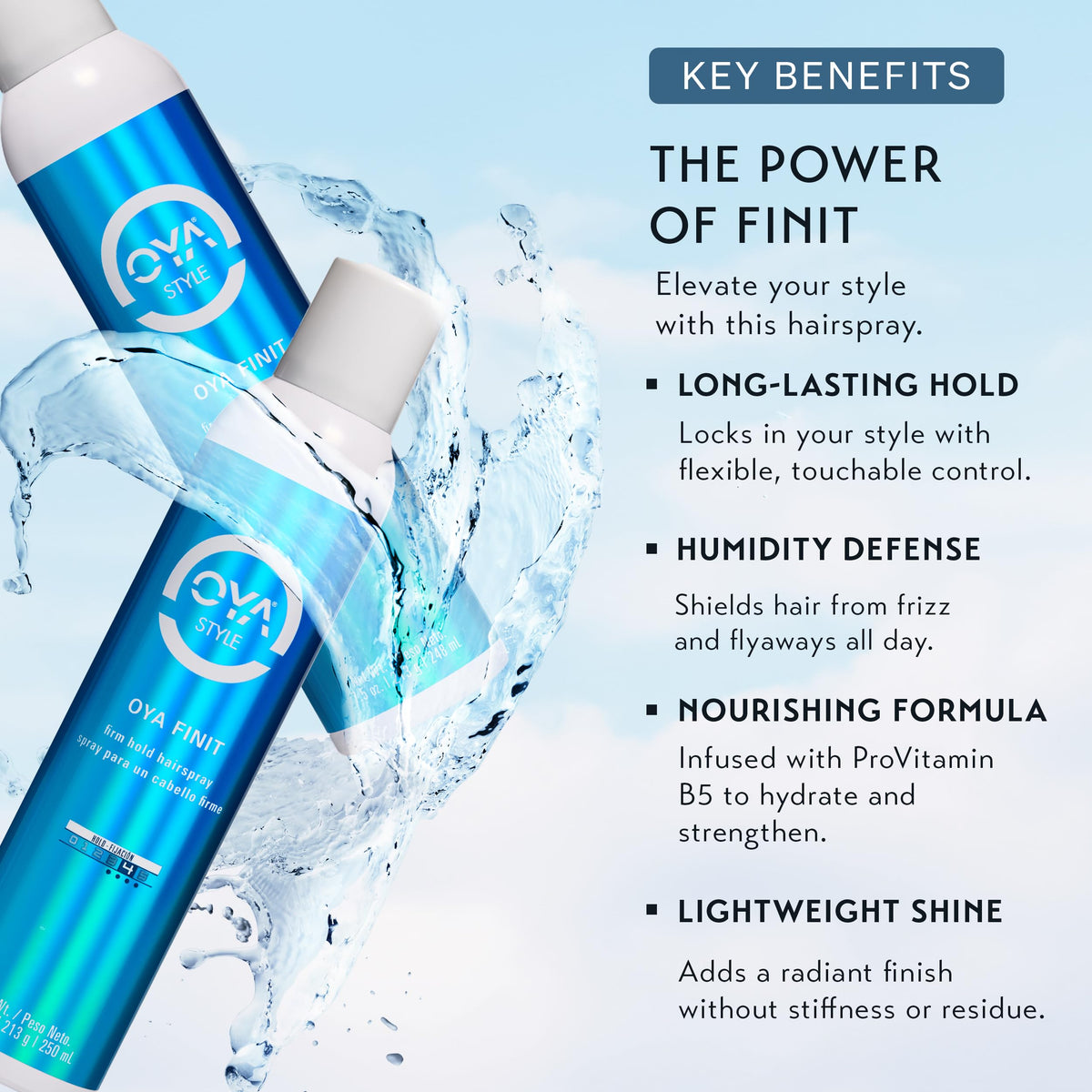 Quick-Dry Extra Hold Hairspray 250ml U1138