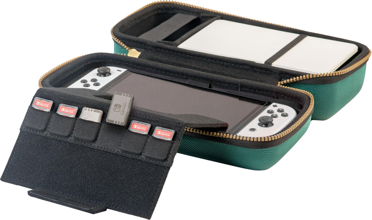Green System Case for Nintendo Switch or OLED R468