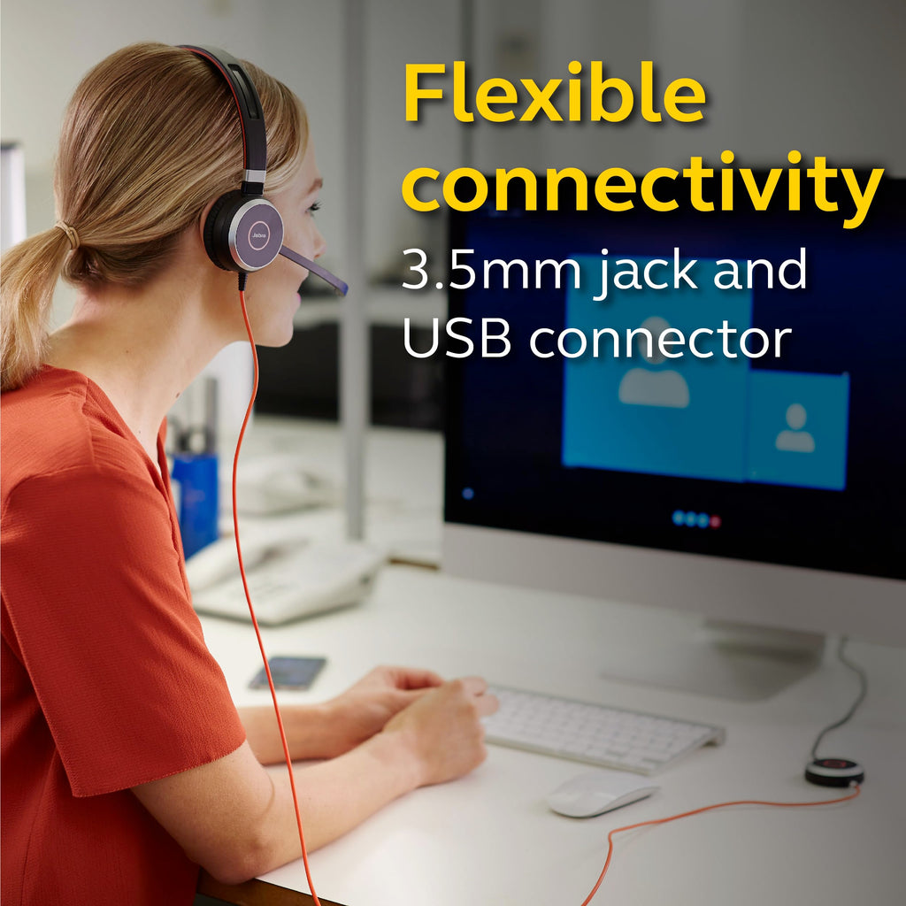 Wired Headset Mono 3.5mm Jack/USB Connection X2725