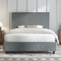 Upholstered Bed Frame with Headboard X16599