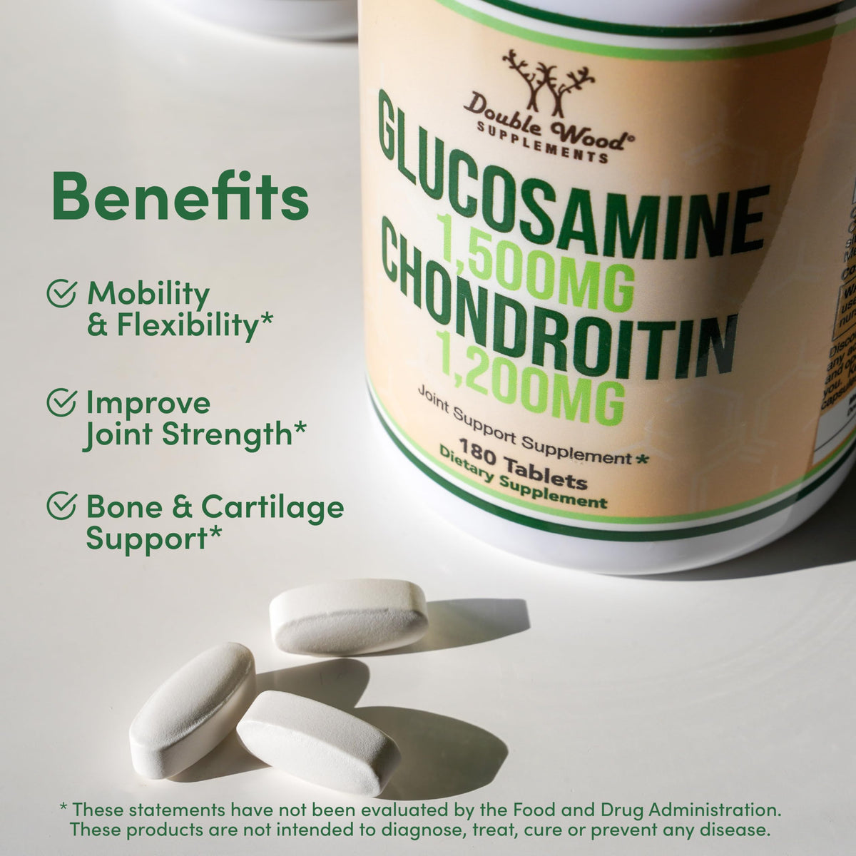 Glucosamine Chondroitin Sulfate 180 Tablets T85913
