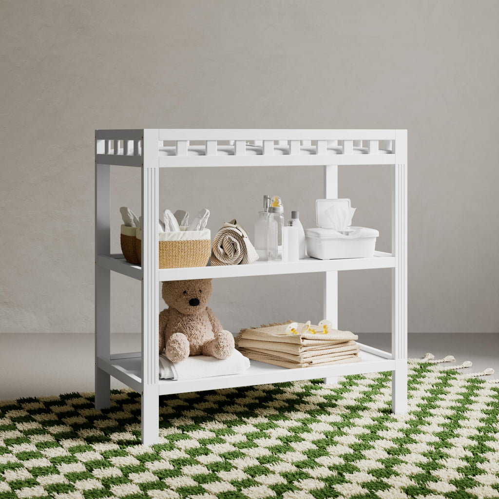 White Changing Table X8629
