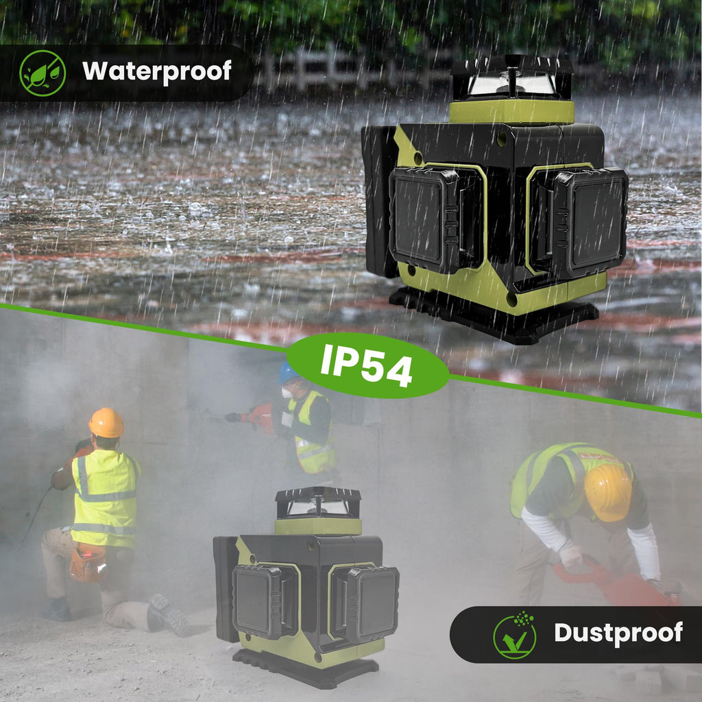 360 Self Leveling Green Laser Level with Magnetic Stand K574082
