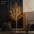 Lighted Birch Twig Tree with Fairy Lights 4FT 200 LED E980