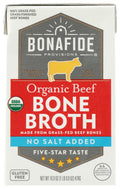 Bone Broth Beef No Salt Added Organic 16.9 Ounce S750351