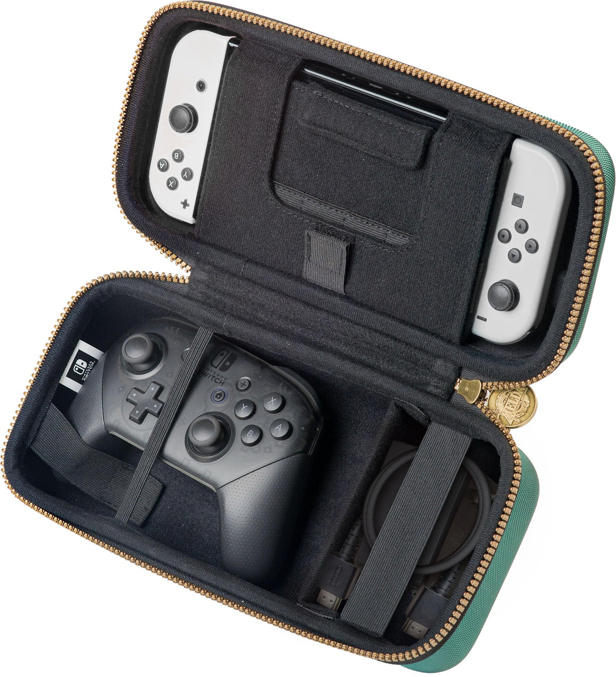 Green System Case for Nintendo Switch or OLED R468