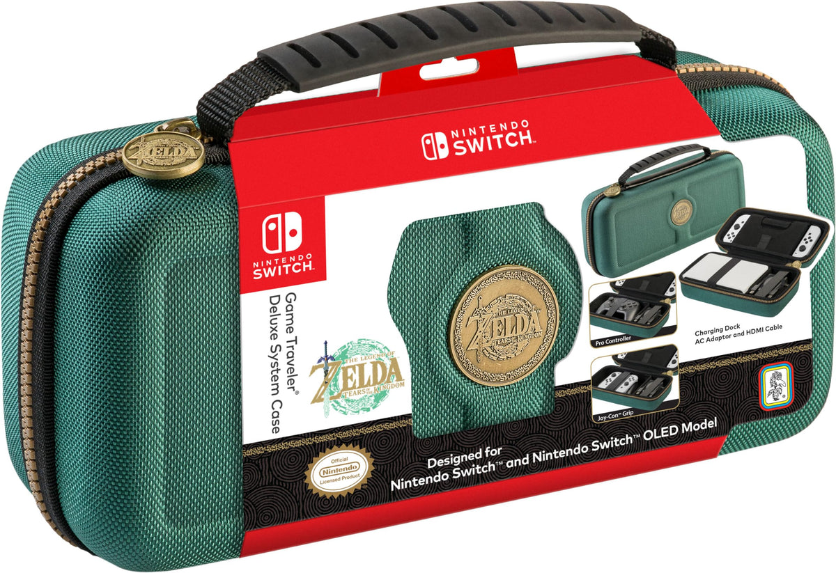 Green System Case for Nintendo Switch or OLED R468