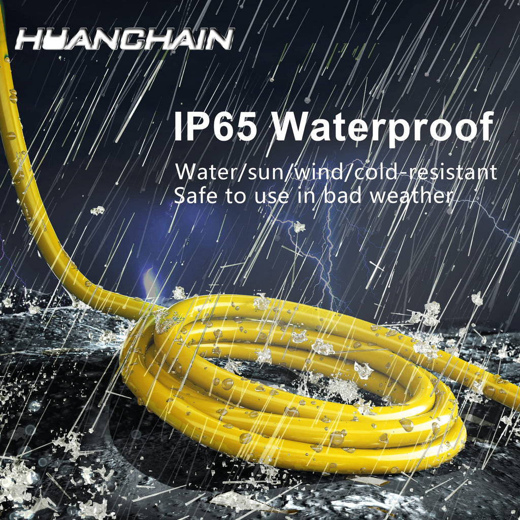 100 FT 12/3 Gauge Heavy Duty Outdoor Extension Cord Waterproof N103