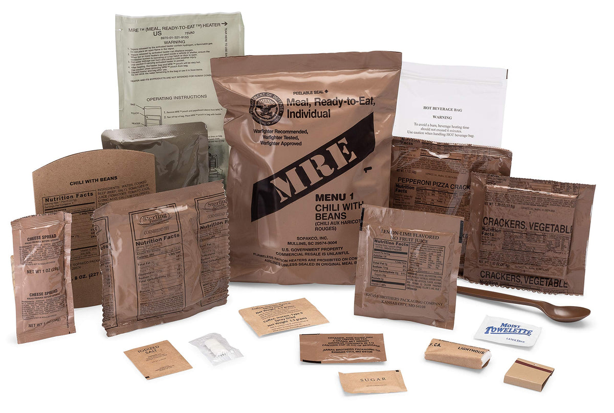 24ct MRE Meals Ready to Eat S314333