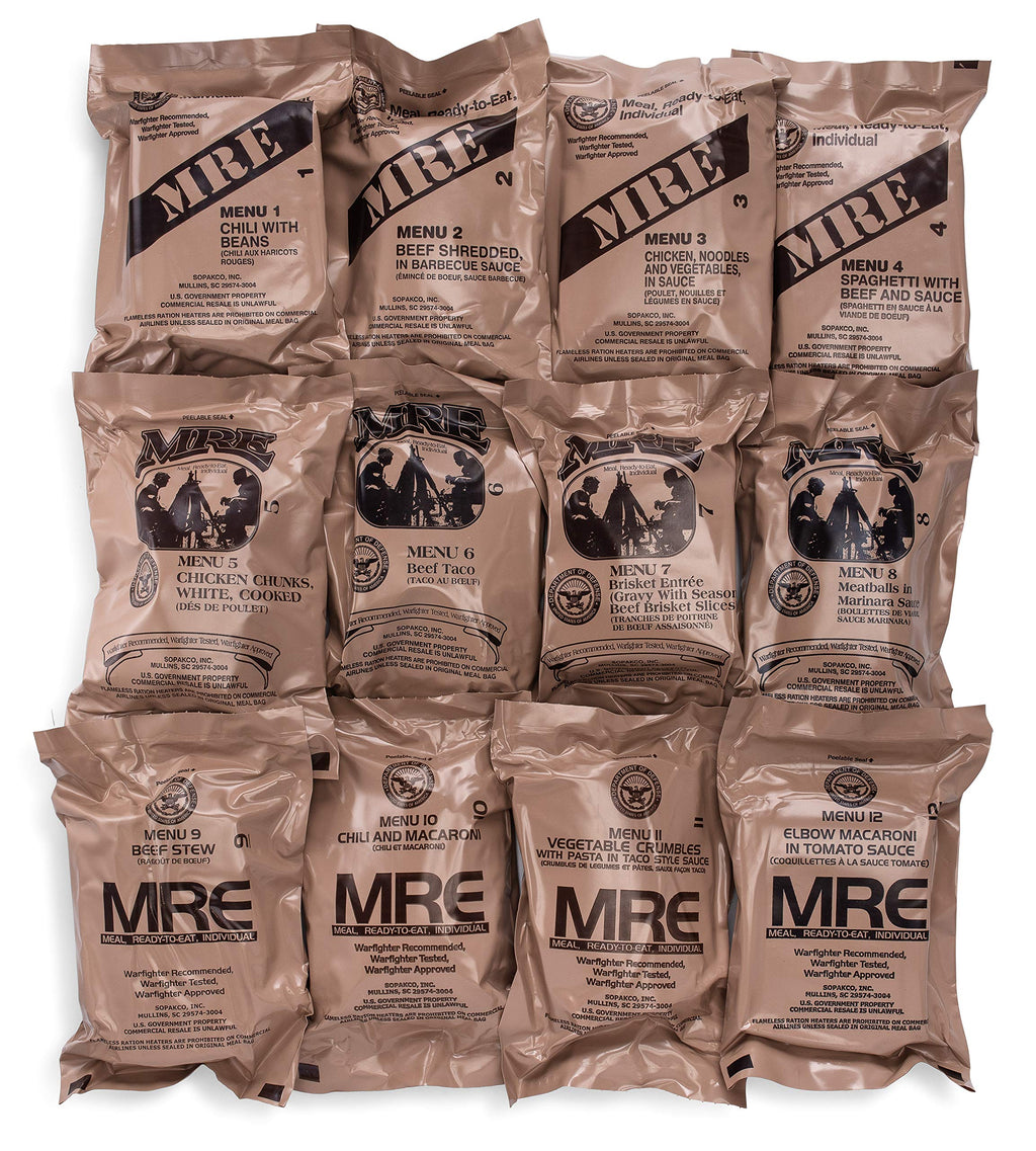 24ct MRE Meals Ready to Eat S314333